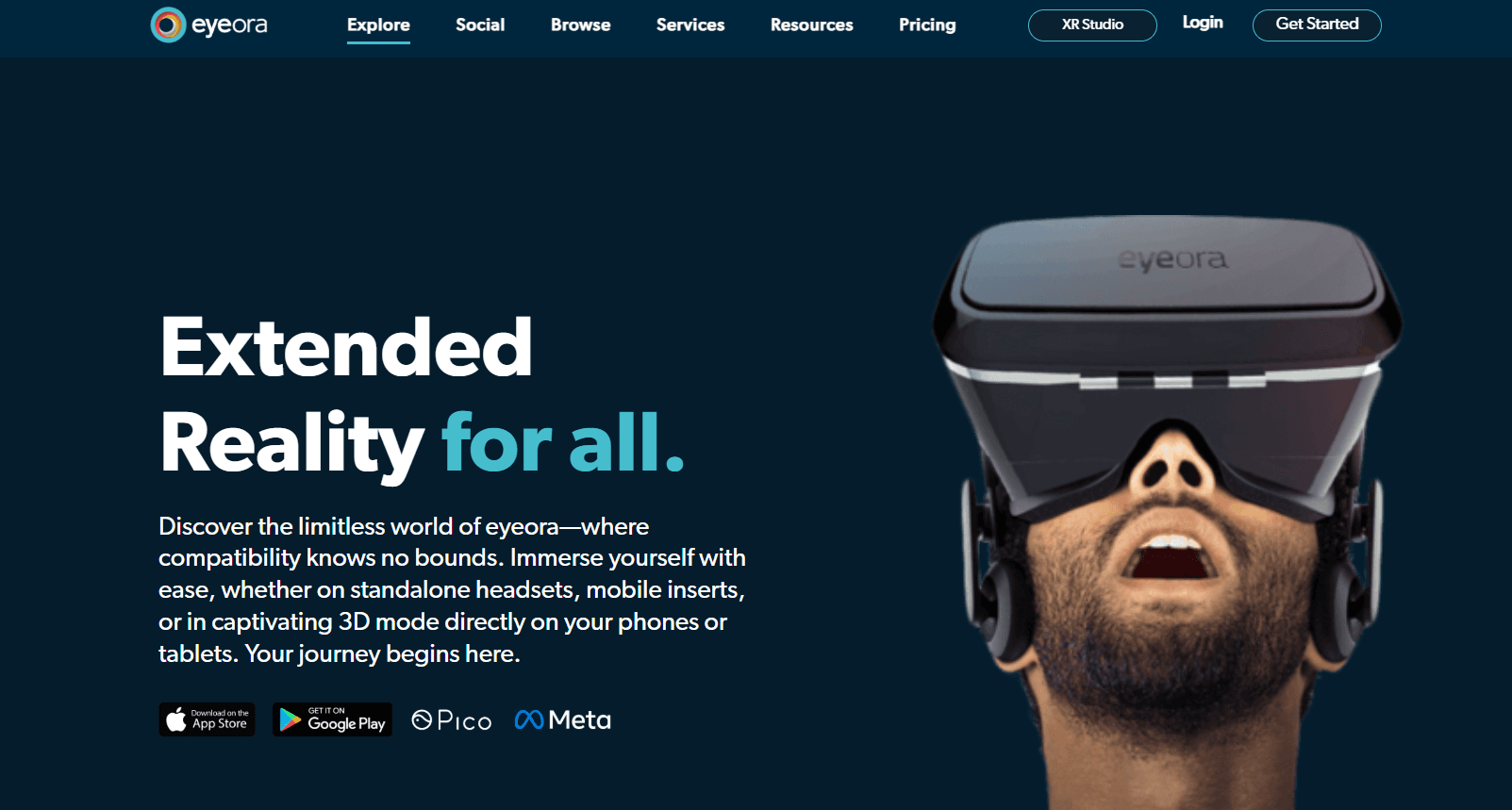 Eyeora — Extended Reality Platform