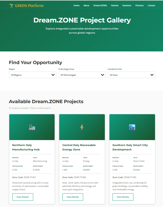Green Platform — B2B Marketplace